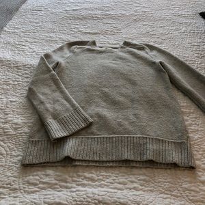 Lou & Grey Light Gray Sweater